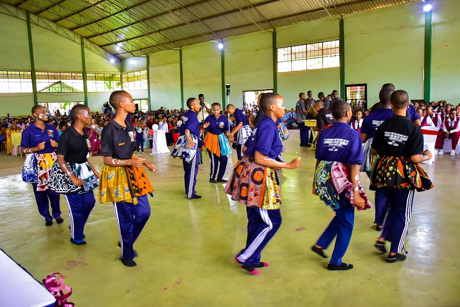 Student dance performance at the 2025 graduation celebration